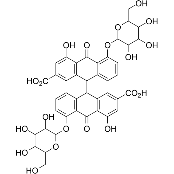 Sennoside-A Structure